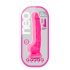 Blush Neo – prísavkový dildo – 19 cm (ružový)