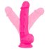 Blush Neo – prísavkový dildo – 19 cm (ružový)