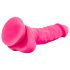 Blush Neo – prísavkový dildo – 19 cm (ružový)