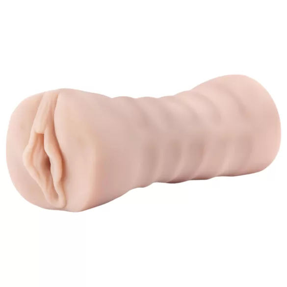 M for Men Ashley - vibrujúca umelá vagína - natur
