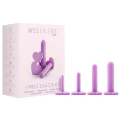 Blush Wellness - vaginálny dilatátor set - fialový