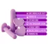 Blush Wellness - vaginálny dilatátor set - fialový