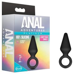   Anal Adventures Platinum S - análny kolík - malý - čierny