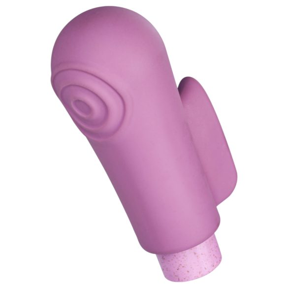 Blush Gaia - stimulačný prstový vibrátor (fialový)