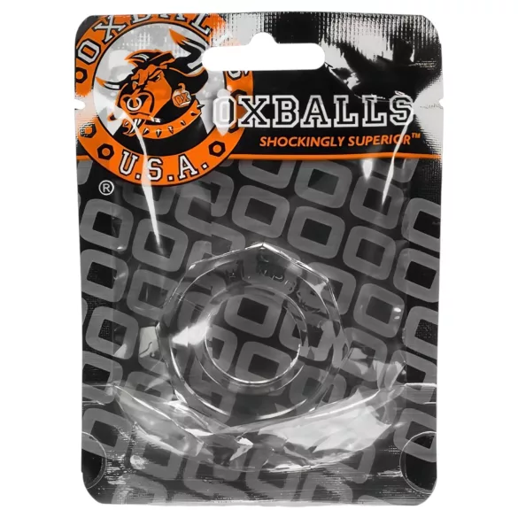 OXBALLS - extra silný erekčný krúžok - priehľadný