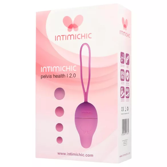 Intimichic I 2.0 - variabilná sada venušiných gulí (ružová)