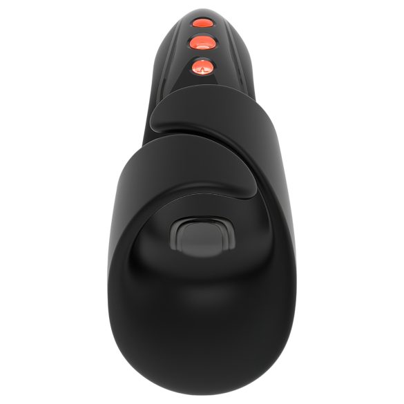 JamyJob - pulzujúci vibrátor na žaluď - čierny