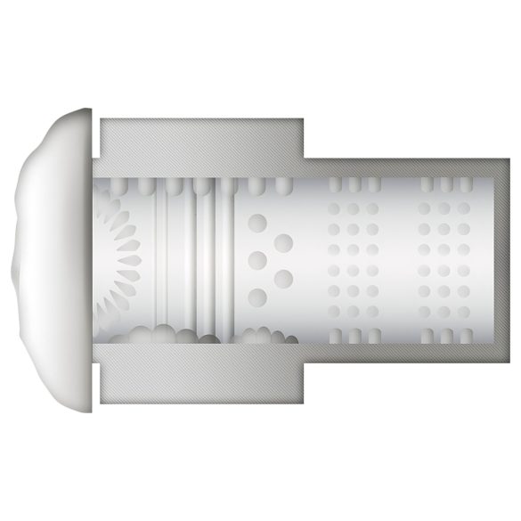 JamyJob - masturbátor s pohyblivou hlavou a vibráciami - čierny