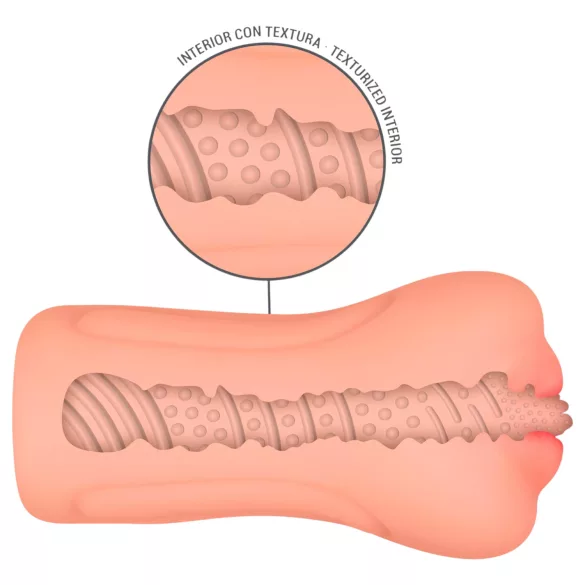 Intense First Time Erica - realistická panna masturbátor - vagína - natur