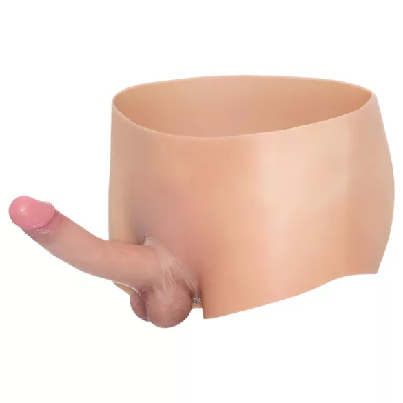 INTOYOU - nasadzovací realistický penis - silikón - naturálny