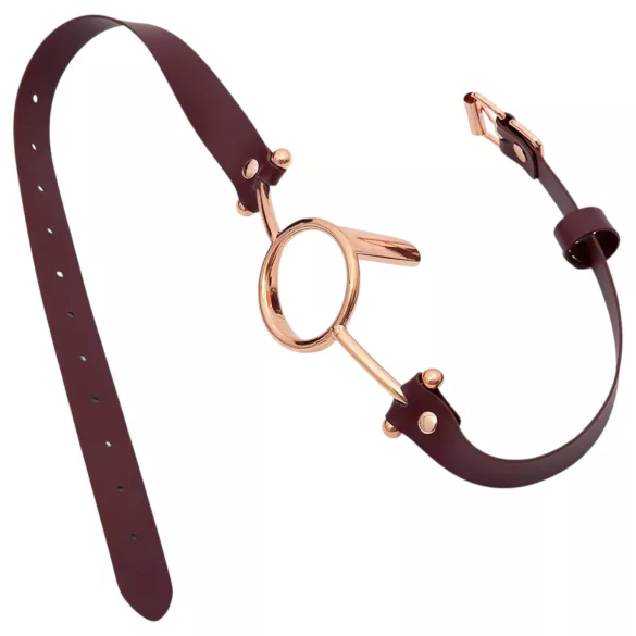 Latetobed - ústny otvárač s krúžkom - hnedý