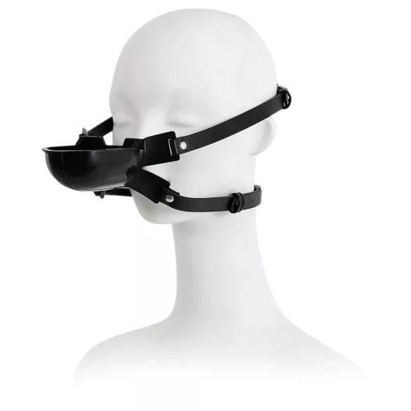 Latetobed - ústna zátka s fľaškou - čierna