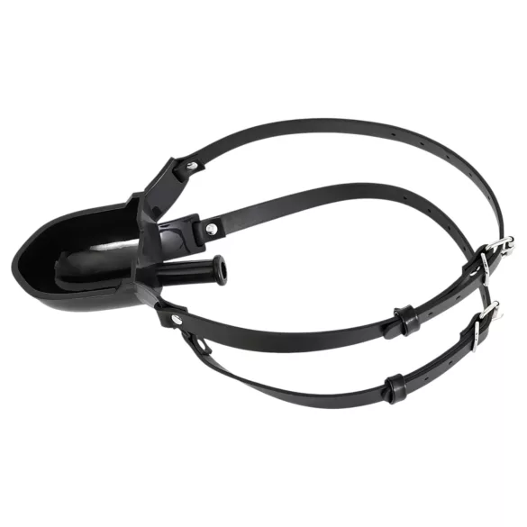 Latetobed - ústna zátka s fľaškou - čierna