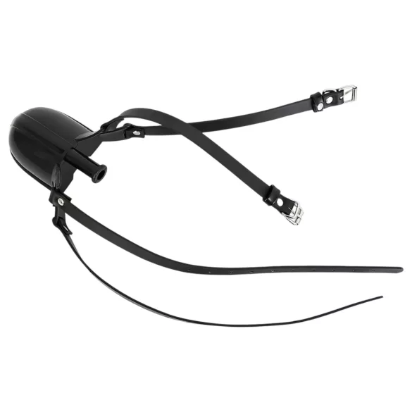 Latetobed - ústna zátka s fľaškou - čierna