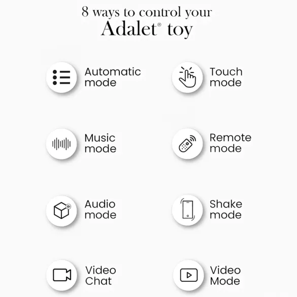 Adalet Gently - vibrátor na G-bod a prostatu - smart - ružový
