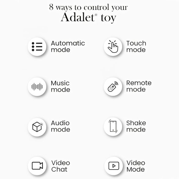 Adalet Gently - vibrátor na bod G a prostatu - smart funkcia - fialová