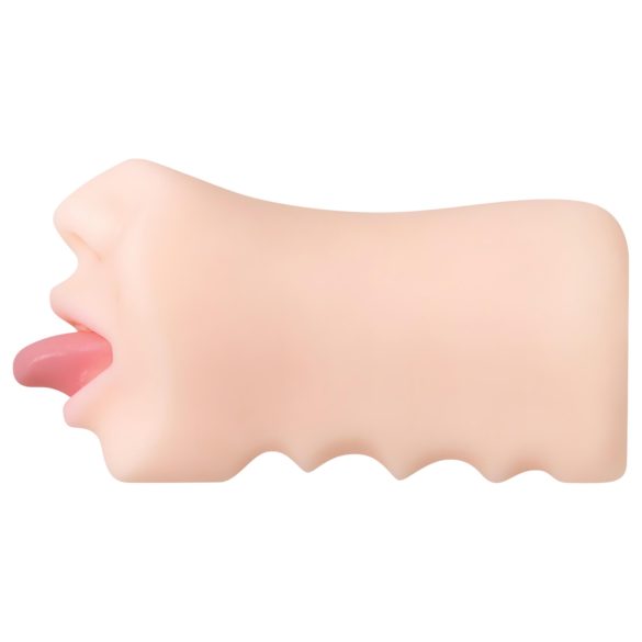 Zero Tolerance - realistická umelá ústa - naturálny odtieň