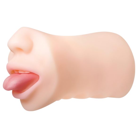 Zero Tolerance - realistická umelá ústa - naturálny odtieň