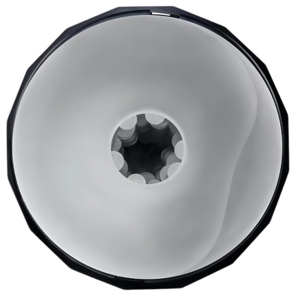 Playboy Solo Stroker - nabíjateľný sací masturbátor (čierny)