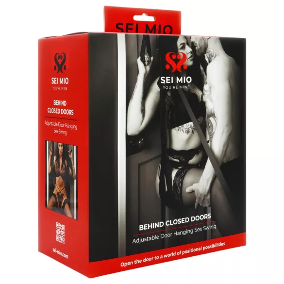 Sei Mio - sex hojdačka na dvere - čierna