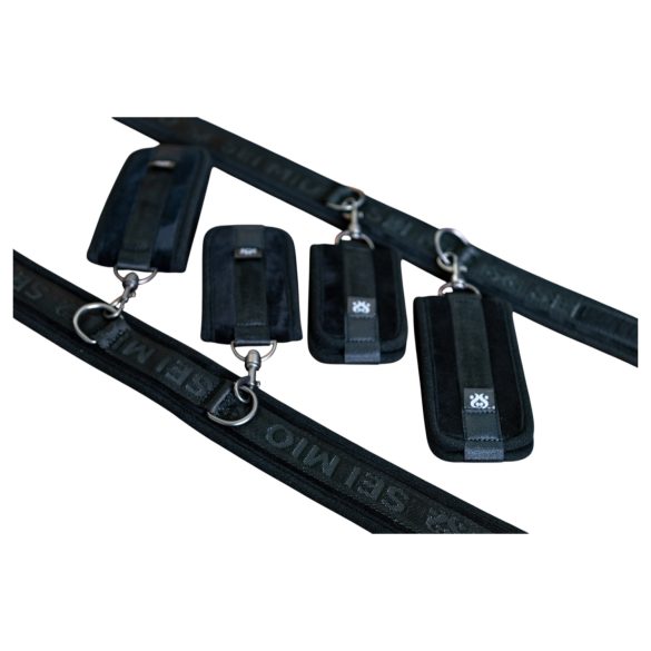 Sei Mio - putá na stehná, zápästia a členky - čierne