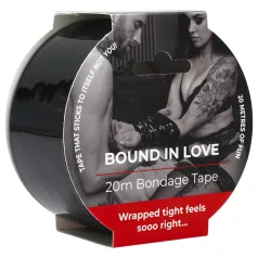 Sei Mio - bondage páska - čierna