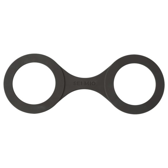 Sei Mio - putá na ruky - silikónové - čierne - veľkosť L