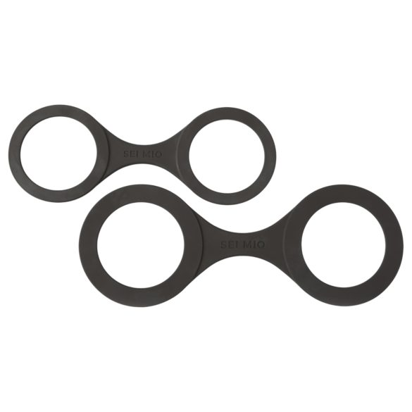 Sei Mio - putá na ruky - silikónové - M - čierne