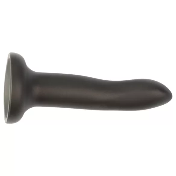 Sei Mio - nasadzovací dildo s postrojom - 15 cm - čierne