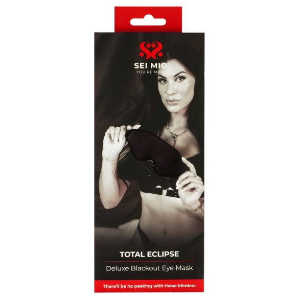 Sei Mio - očná maska - čierna