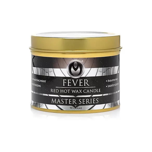 XR Brands - Fever - parafínová telová sviečka (červená, 120 g)
