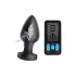 XR Brands - Zeus - rádiový E-Stim análny vibrátor (čierny)