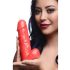 Spicy Pecker - sviečka v tvare penisu s vajíčkami - veľká