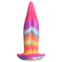 Creature Cocks - dildo s jazykom - svietiaci silikón - 21 cm