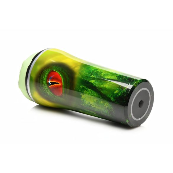 Creature Cocks Raptor - plazí fajočka v púzdre (čierno-zelené)