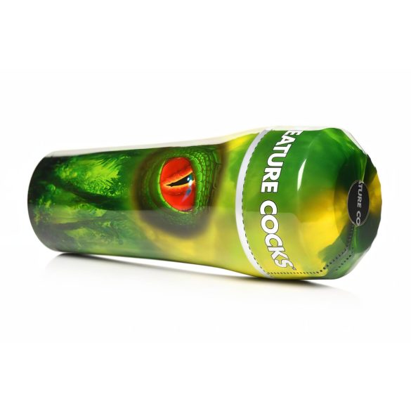 Creature Cocks Raptor - plazí fajočka v púzdre (čierno-zelené)