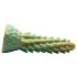 Stegosaurus Tvor – silikónové dildo - 20cm (zelené)