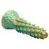 Stegosaurus Tvor – silikónové dildo - 20cm (zelené)