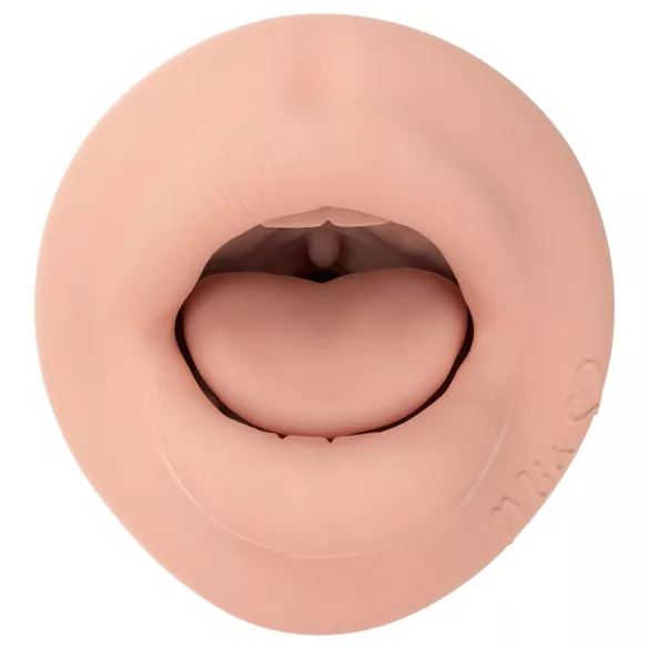 Fleshlight Mia Malkova - realistický orálny masturbátor - telová farba
