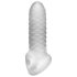 Fat Boy Checker Box - návlek na penis (15 cm) - biely