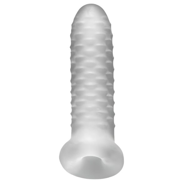 Fat Boy Checker Box - návlek na penis - 15 cm - biely