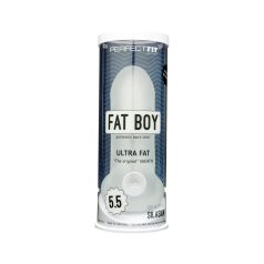   Fat Boy Original Ultra Fat - návlek na penis - 15 cm - biely