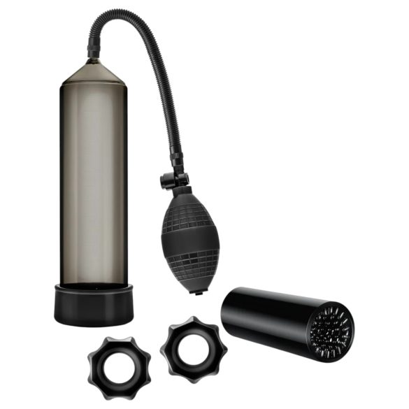 Quickie Kit - pumpa na penis - zväčšenie hrúbky - sada 4 ks