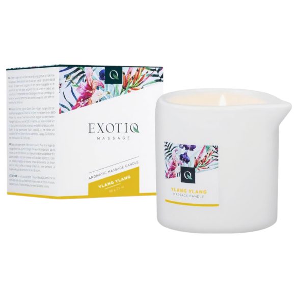 Exotiq - masážna sviečka s vôňou ylang ylang - 60g