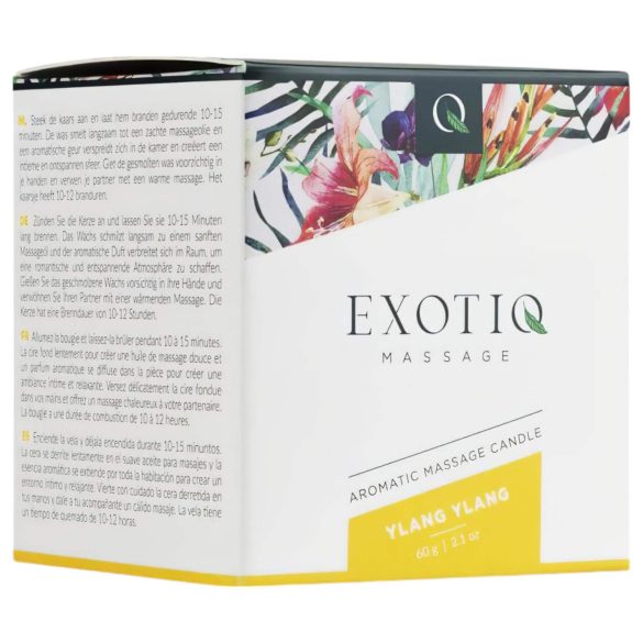 Exotiq - masážna sviečka s vôňou ylang ylang - 60g