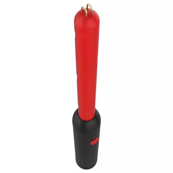 Taboom - elektro sex tyč - akumulátorová - červená
