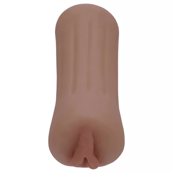 XKIN Beauty Queen Lulu - realistická umelá vagína masturbátor (tmavý naturál)