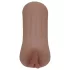 XKIN Beauty Queen Lulu - realistická umelá vagína masturbátor (tmavý naturál)