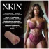 XKIN Next Door Amani - realistická umelá vagína masturbátor (tmavá naturálna)