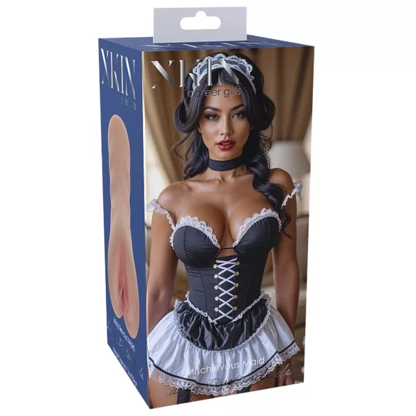 XKIN Maid Lacey - realistická umelá vagína masturbátor (prírodná)
